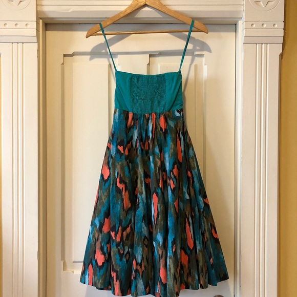 Anthropologie Strapless pocket formal midi Dress - Picture 3 of 4